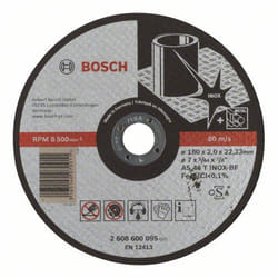 Disque abrasif Bosch AS 46 T INOX BF; 180x2 mm