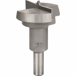 Bosch Mèche pour charnières invisibles en carbure, Perceuse, 3,5 cm, 56 mm, Panneau aggloméré, Bois dur, Bois tendre, 8 mm, T ...