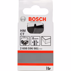 Bosch Mèche pour charnières invisibles en carbure