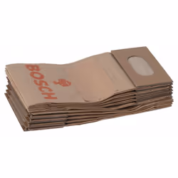 Sacs en papier pour aspirateur Bosch PEX, GEX; 10 unités