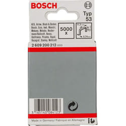 Bosch Agrafes à fil fin type 53 :