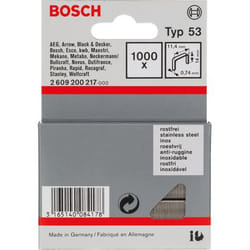 Bosch Agrafes à fil fin type 53 :