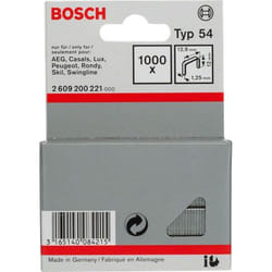 Bosch Agrafes à fil plat type 54