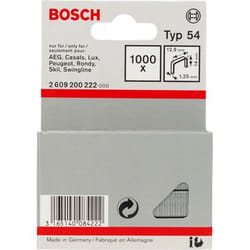 Bosch Agrafes à fil plat type 54