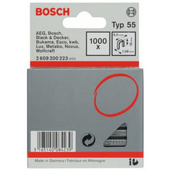 Bosch 2 609 200 223 agrafe Pack d'agrafes 1000 agrafes