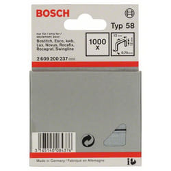 Bosch 2 609 200 237 agrafe Pack d'agrafes 1000 agrafes