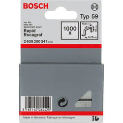 Bosch Agrafes à fil fin type 59