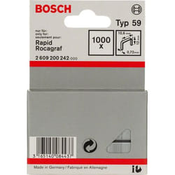 Bosch Agrafes à fil fin type 59