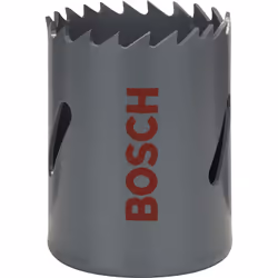 Bosch Scies trépans bimétal, Unique, Perceuse, Cloison sèche, Plastique, Métal, Bois, Gris, Acier rapide, 4,4 cm