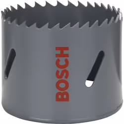 Bosch Scies trépans bimétal, Unique, Perceuse, Cloison sèche, Plastique, Métal, Bois, Gris, Acier rapide, 4,4 cm