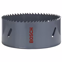 Bosch Scie-trépan HSS bimétal pour adaptateur standard, Unique, Perceuse, Bimétal, 10,2 cm, 99,8 g, 1 pièce(s)