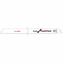 Bosch S 1222 VF, Plastique renforcé en fibre de verre, Métal, Tôle métallique, Bois avec clous, 1,8 mm, 2,6 mm
