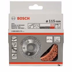 Disque de ponçage universel Bosch; 115 mm