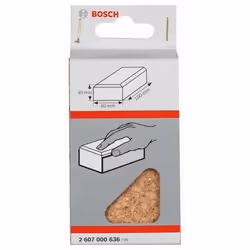 Bosch 2 607 000 636 Bloc de ponçage manuel