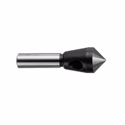 Fraise conique à lamer à trou tranversal HSS-E à queue cylindrique chanfrein de 15 à 20mm Longueur 85mm BOSCH 2608597514