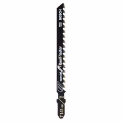 Bosch Lame de scie sauteuse T 141 HM, Lames de scie sauteuse, Fibre de bois, Plastique renforcé en fibre de verre, Plaque de  ...