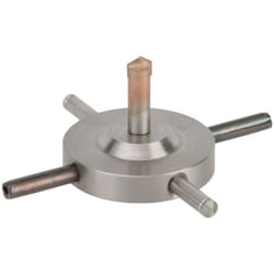 Croix de centrage Bosch pour carotteuses à sec et forets à douilles 87 mm