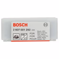 Bosch 2 607 001 292 lame pour rabot 10 pièce(s)