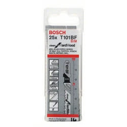 Bosch 2 608 634 988 Lame de scie sauteuse, à chantourner et sabre Lames de scie sauteuse Bimétal 25 pièce(s)