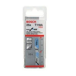Bosch 2 608 638 470 Lame de scie sauteuse, à chantourner et sabre Lames de scie sauteuse Acier rapide 25 pièce(s)