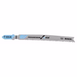 Lames pour scie sauteuse Bosch T 123 XF; 25 unités