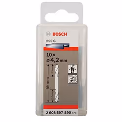 Bosch 2608597590, Perceuse, Acier trempé, B0012ROK1A, 10 pièce(s)