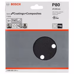 Bosch Disque abrasif F355
