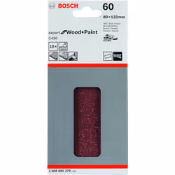 Feuille abrasive C430, paquet de 10 Durée de vie exceptionnellement longue - C430 Expert for Wood and Paint offre une durée d ...