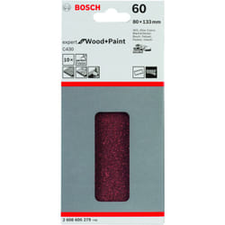 Bosch - Feuille abrasive C430 Paquet de 10 80 x 133 mm 60 2608605279