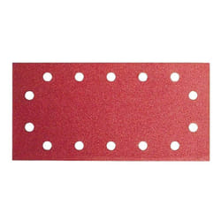 Boîte de 10 abrasifs velcro perforés 115x230mm G80 - BOSCH - 2608605317