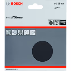 Meule PRO F355, 115mm, G120, 10 pièces Conçu pour le ponçage de surfaces dures - Êtes-vous un peintre à la recherche d’une fe ...