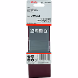 Bande abrasive PRO X440, 65 x 410 mm, G120, 3 pièces Conçu pour le ponçage du bois et de la peinture - Avez-vous besoin d’une ...