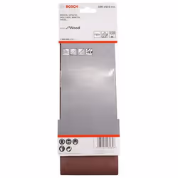 Bosch 2 608 606 133 fourniture de ponçage manuel Bande abrasive P150 3 pièce(s)