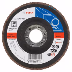 Bosch X551 Expert for Metal, Disque de ponçage, Acier au carbone, Fonte, Métal, Métal non Ferreux, Bosch, 2,22 cm, 11,5 cm, M ...