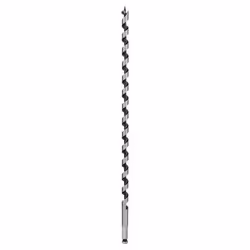 Bosch Mèches à simple spirale, queue six pans, Perceuse, Mèche de perçage de tarière, 1,4 cm, 450 mm, Bois dur, Bois tendre,  ...