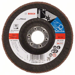 Meule-éventail Bosch Best for Metal; 125 mm