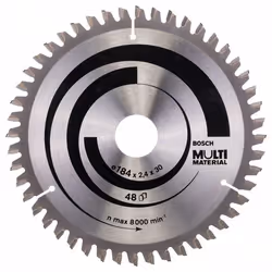 Lame de scie Bosch MULTI MATERIAL; 184x2,4x30,0 mm; Z48; -5°