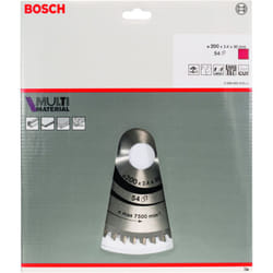 Bosch - Lame de scie circulaire MultiMaterial 200x2,4x30 54Z - 2608640510