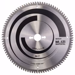Lame de scie Bosch MULTI MATERIAL; 300x3,2x30,0 mm; Z96; -5°