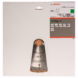 Bosch 2 608 640 670 lame de scie circulaire 25 cm 1 pièce(s)