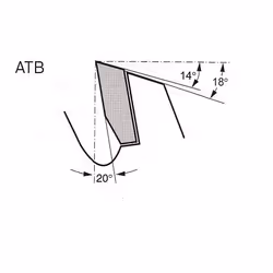 Lame de scie Bosch CONSTRUCT WOOD; 350x3,2x30,0 mm; Z24; 20° - Vue supplémentaire 4