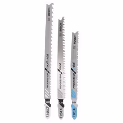 Bosch 2 607 010 515, Lames de scie sauteuse, Métal, Plastique, Bois, 3 pièce(s)