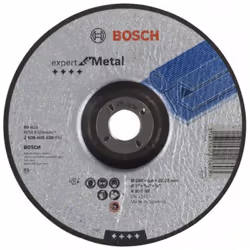 Caractéristiques :Disque d'ébauchage coudé Expert pour Métal A 30 T BFDiamètre : 180 mm, diamètre alésage : 22,23 mm, épaisse ...