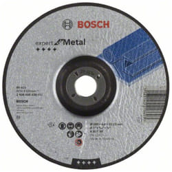 Bosch - Disque d'ébauchage coudé Expert pour métal a 30 t bf, 180 mm, 22,23 mm, 4,8 mm 10 pièces