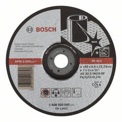 Disque a meuler Bosch AS 30 S INOX BF; 180x6 mm
