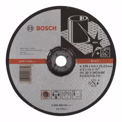 Disque a meuler Bosch AS 30 S INOX BF; 230x6 mm