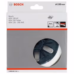 Bosch 2 608 601 116 fourniture de ponçage manuel Patin de ponçage 1 pièce(s)