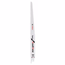 Bosch Lame de scie sabre S 1111 DF, Lames de scie sabre, Panneau aggloméré, Plastique renforcé en fibre de verre, Profil, Boi ...