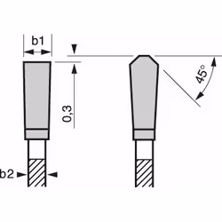 Bosch 2 608 640 770 lame de scie circulaire 35 cm 1 pièce(s) - Vue supplémentaire 4