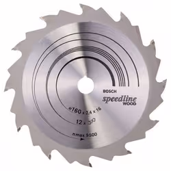 Bosch 2 608 640 784, Bois, 16 cm, 1,6 cm, 1,6 mm, 2,4 mm, 1 pièce(s)